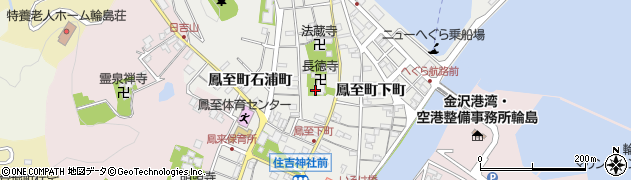 長徳寺周辺の地図