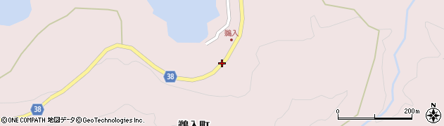 石川県輪島市鵜入町（チ）周辺の地図