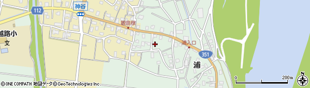 新潟県長岡市浦6843周辺の地図