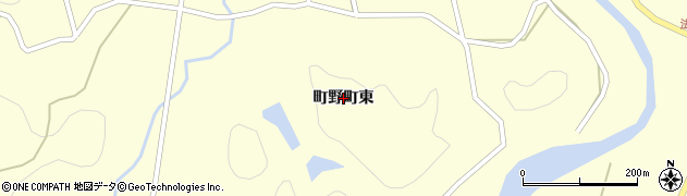 石川県輪島市町野町（東）周辺の地図