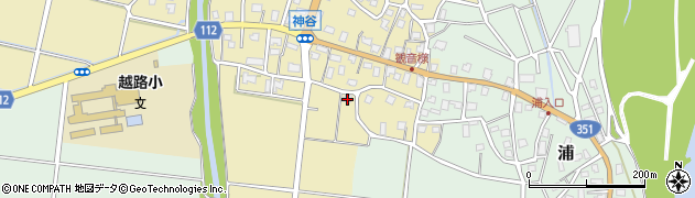 新潟県長岡市神谷1011周辺の地図