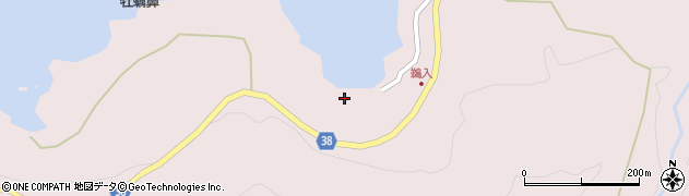 石川県輪島市鵜入町ニ38周辺の地図