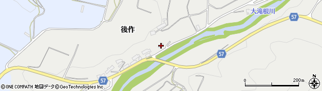 福島県田村郡三春町西方後作136周辺の地図