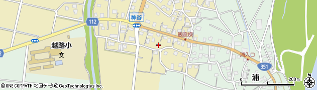 新潟県長岡市神谷1408周辺の地図