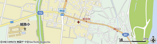 新潟県長岡市神谷1410周辺の地図