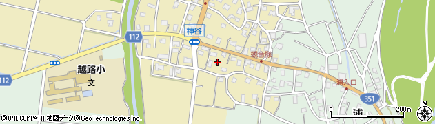 新潟県長岡市神谷1413周辺の地図