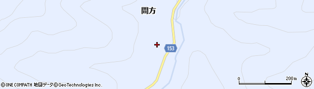 福島県大沼郡三島町間方762周辺の地図