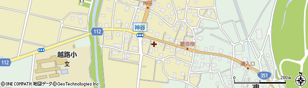 新潟県長岡市神谷1414周辺の地図