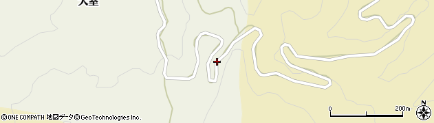 福島県会津美里町（大沼郡）大室（上平）周辺の地図