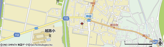 新潟県長岡市神谷1422周辺の地図