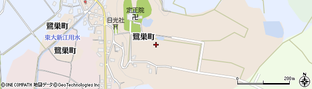 新潟県長岡市鷺巣町周辺の地図
