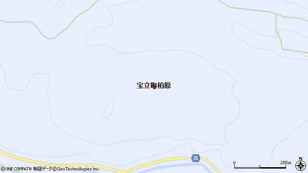 〒927-1228 石川県珠洲市宝立町黒峰の地図