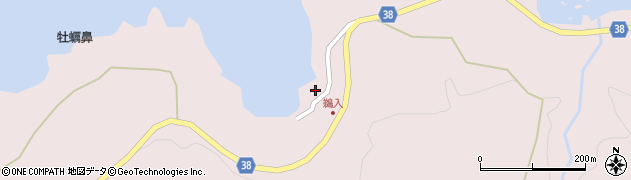 石川県輪島市鵜入町（ニ）周辺の地図