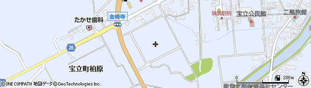 石川県珠洲市宝立町（鵜飼午）周辺の地図