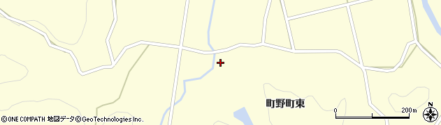 石川県輪島市町野町（東レ）周辺の地図