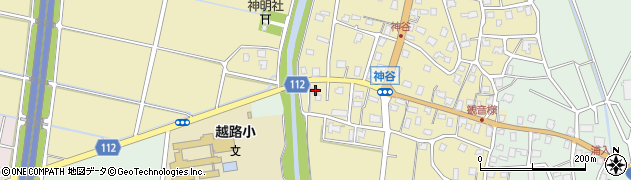 新潟県長岡市神谷1465周辺の地図