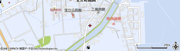 石川県珠洲市宝立町（鵜飼辰）周辺の地図