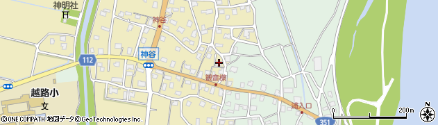 新潟県長岡市神谷1526周辺の地図
