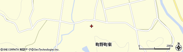石川県輪島市町野町（東イ）周辺の地図