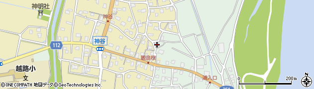 新潟県長岡市神谷1528周辺の地図