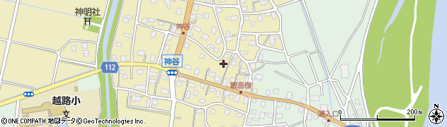 新潟県長岡市神谷1510周辺の地図