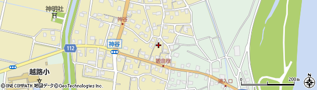 新潟県長岡市神谷1522周辺の地図