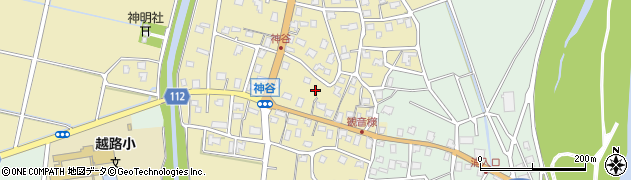 新潟県長岡市神谷1507周辺の地図