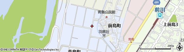 新潟県長岡市青島町周辺の地図