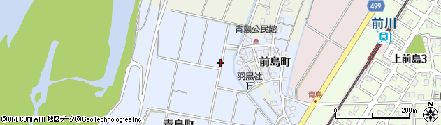 新潟県長岡市青島町周辺の地図