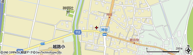 新潟県長岡市神谷1497周辺の地図