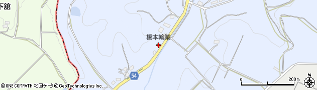 福島県田村郡三春町斎藤町田54周辺の地図