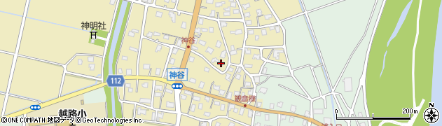 新潟県長岡市神谷1540周辺の地図