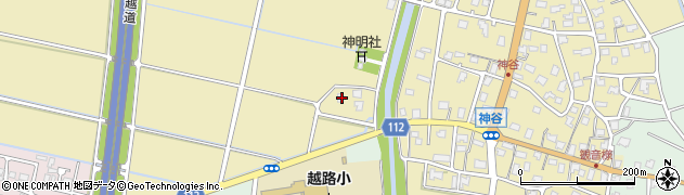新潟県長岡市神谷762周辺の地図
