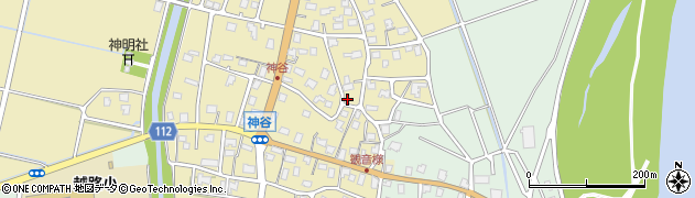 新潟県長岡市神谷1539周辺の地図