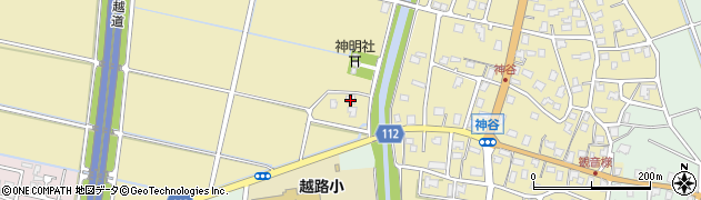 新潟県長岡市神谷761周辺の地図