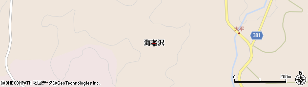 福島県田村市常葉町堀田（海老沢）周辺の地図
