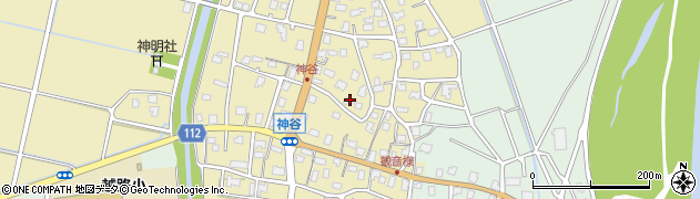 新潟県長岡市神谷1463周辺の地図