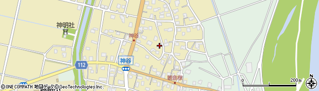 新潟県長岡市神谷1541周辺の地図