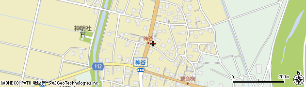 新潟県長岡市神谷1545周辺の地図