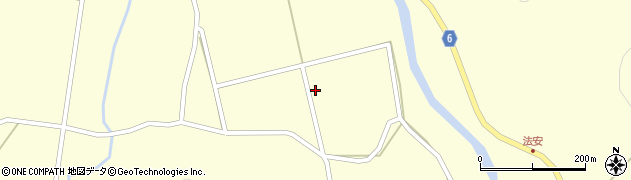 石川県輪島市町野町（東タ）周辺の地図