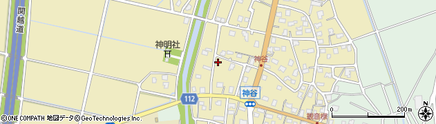 新潟県長岡市神谷1491周辺の地図