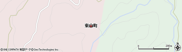 石川県輪島市東山町周辺の地図