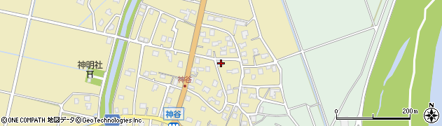 新潟県長岡市神谷1550周辺の地図