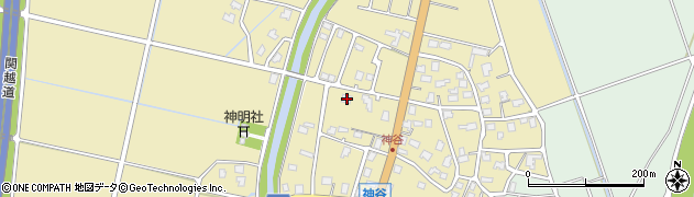 新潟県長岡市神谷1622周辺の地図