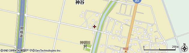 新潟県長岡市神谷1644周辺の地図