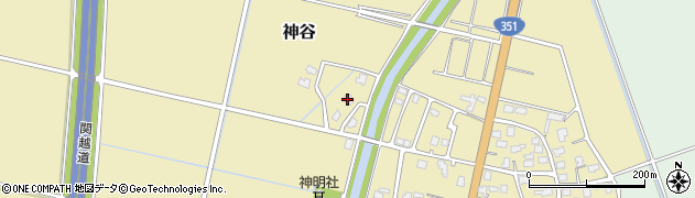 新潟県長岡市神谷1721周辺の地図