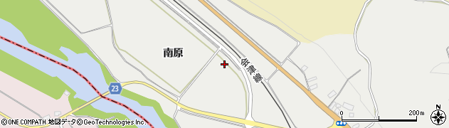 福島県会津若松市大戸町上三寄（南原）周辺の地図