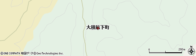 新潟県長岡市大積灰下町周辺の地図