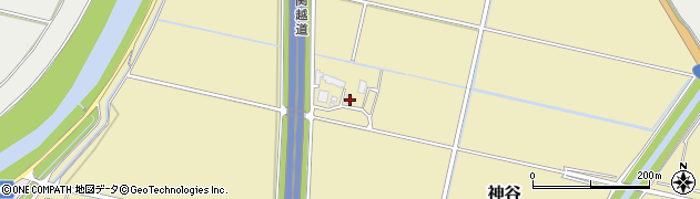 新潟県長岡市神谷2126周辺の地図