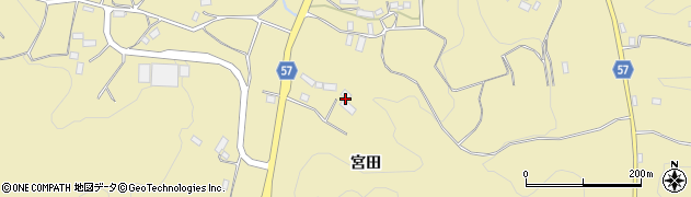 福島県田村市船引町芦沢（橋向）周辺の地図
